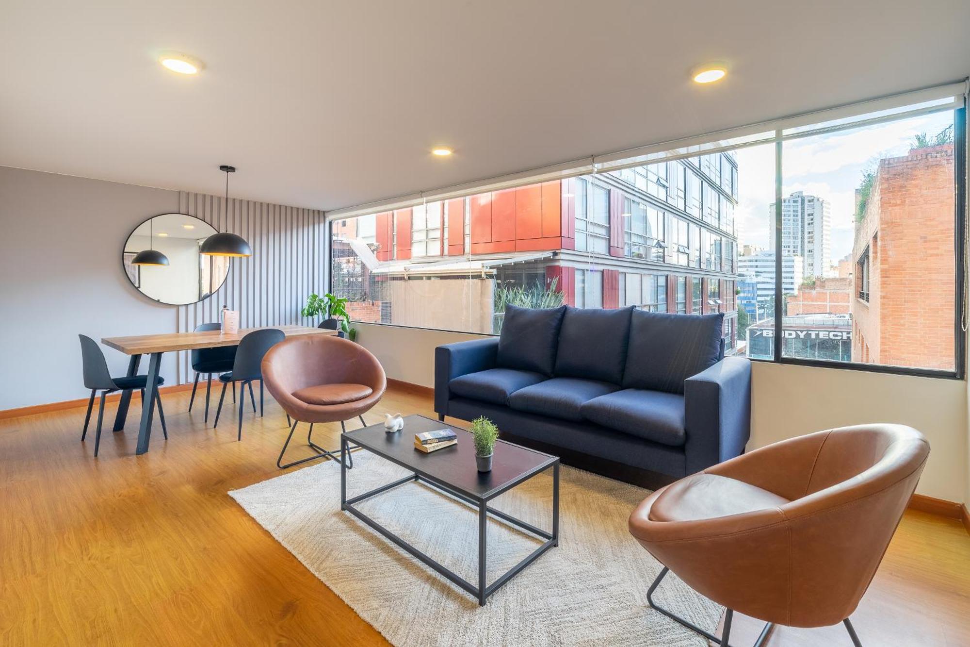 Penthouse Chicala Colombian Experience In Parque Virrey Apartment Bogota Luaran gambar