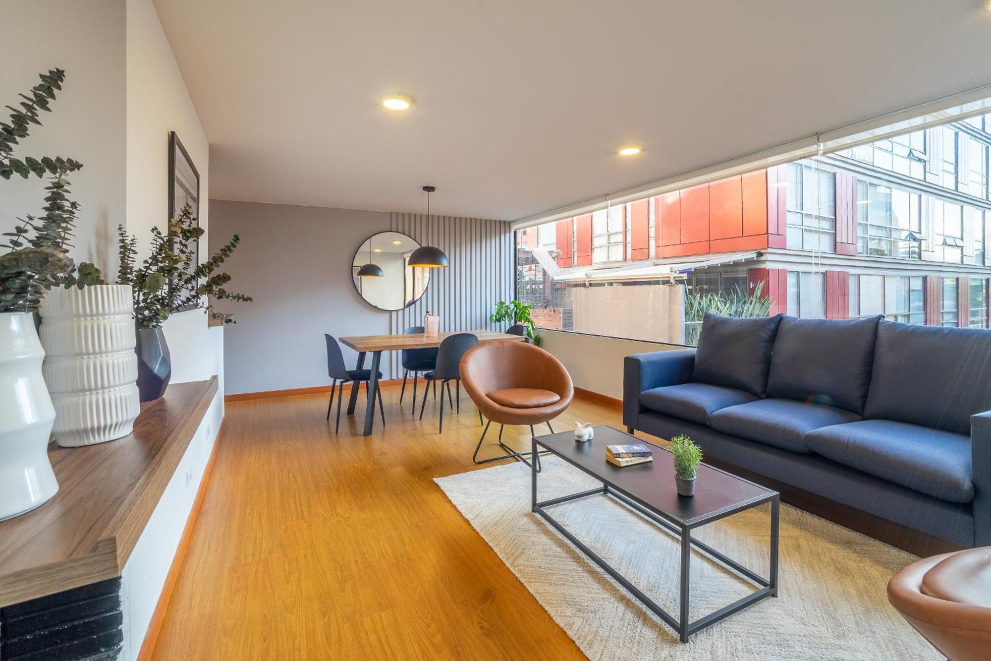Penthouse Chicala Colombian Experience In Parque Virrey Apartment Bogota Luaran gambar