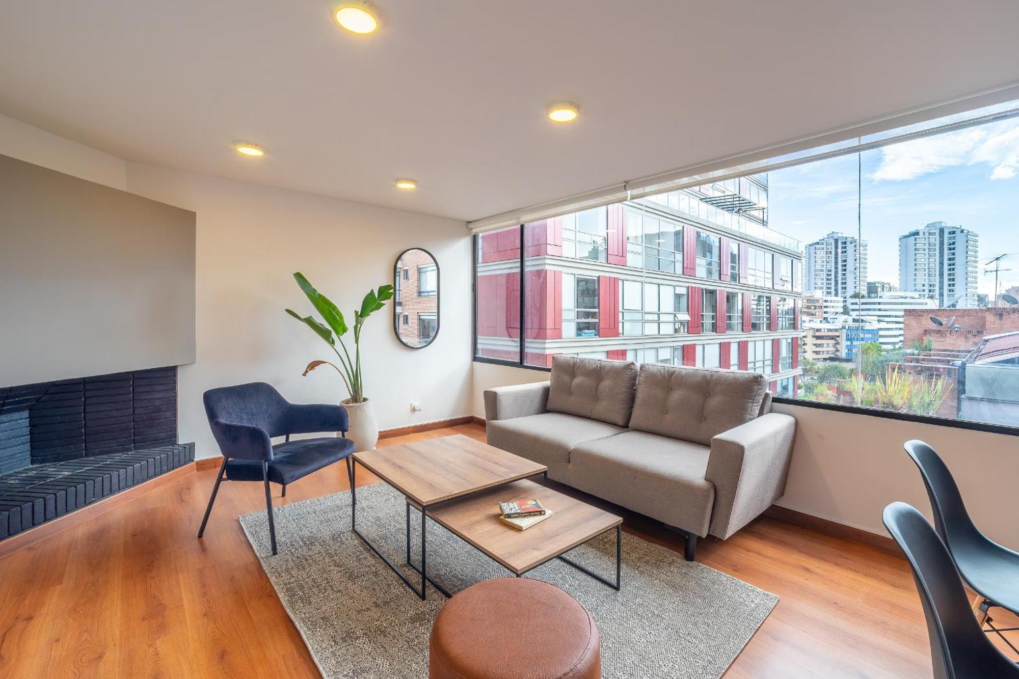 Penthouse Chicala Colombian Experience In Parque Virrey Apartment Bogota Luaran gambar
