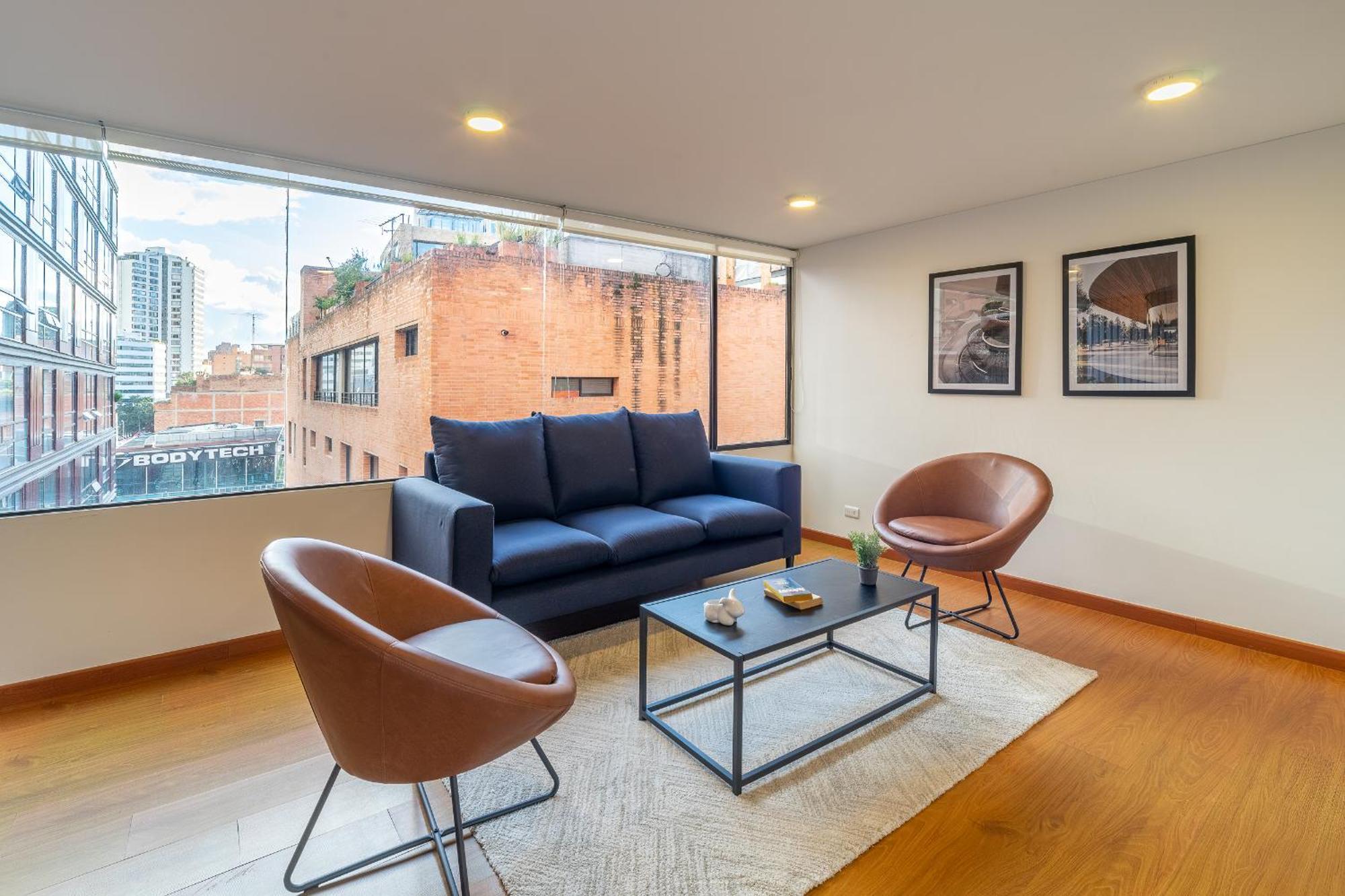 Penthouse Chicala Colombian Experience In Parque Virrey Apartment Bogota Luaran gambar