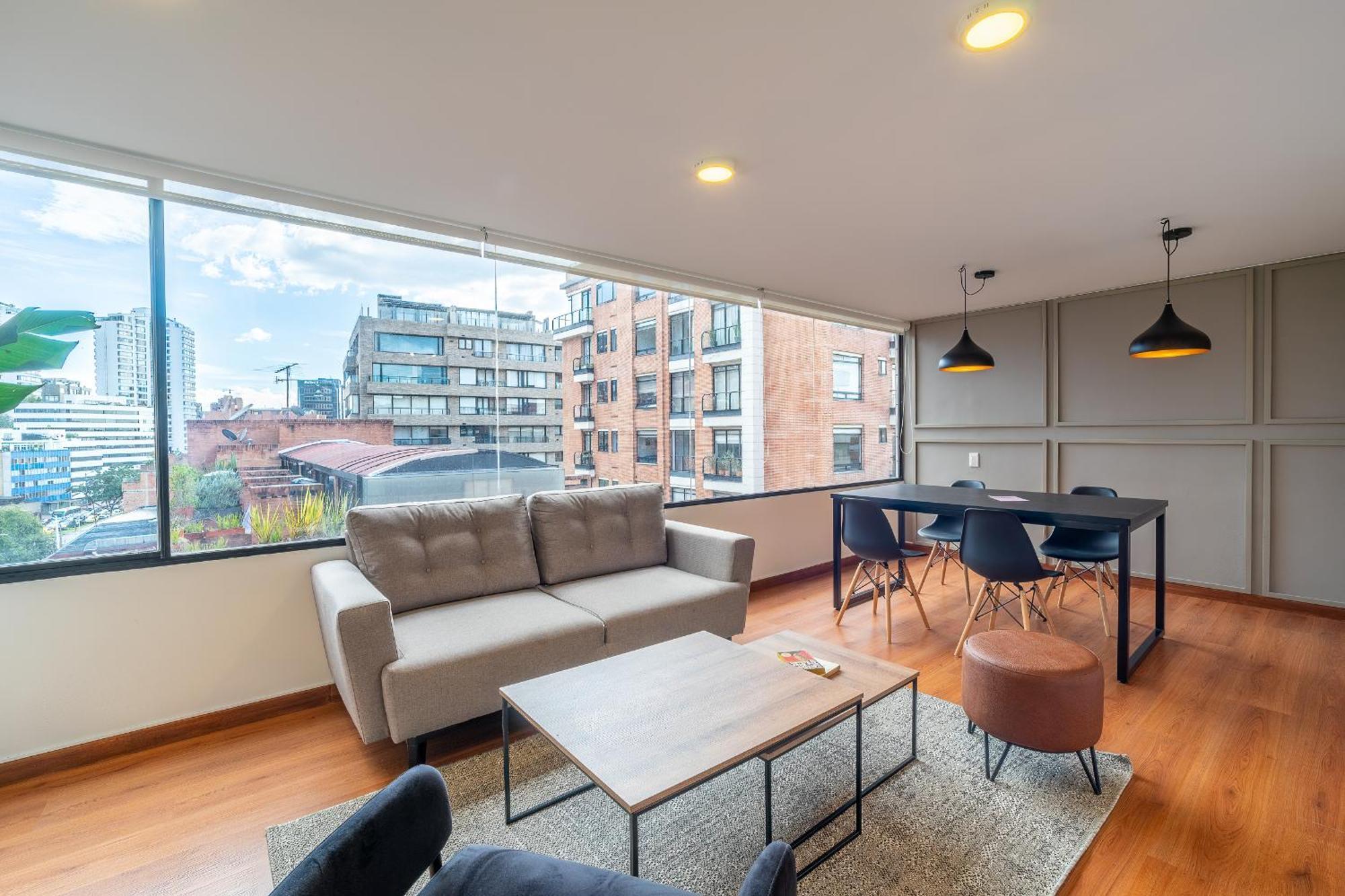 Penthouse Chicala Colombian Experience In Parque Virrey Apartment Bogota Luaran gambar