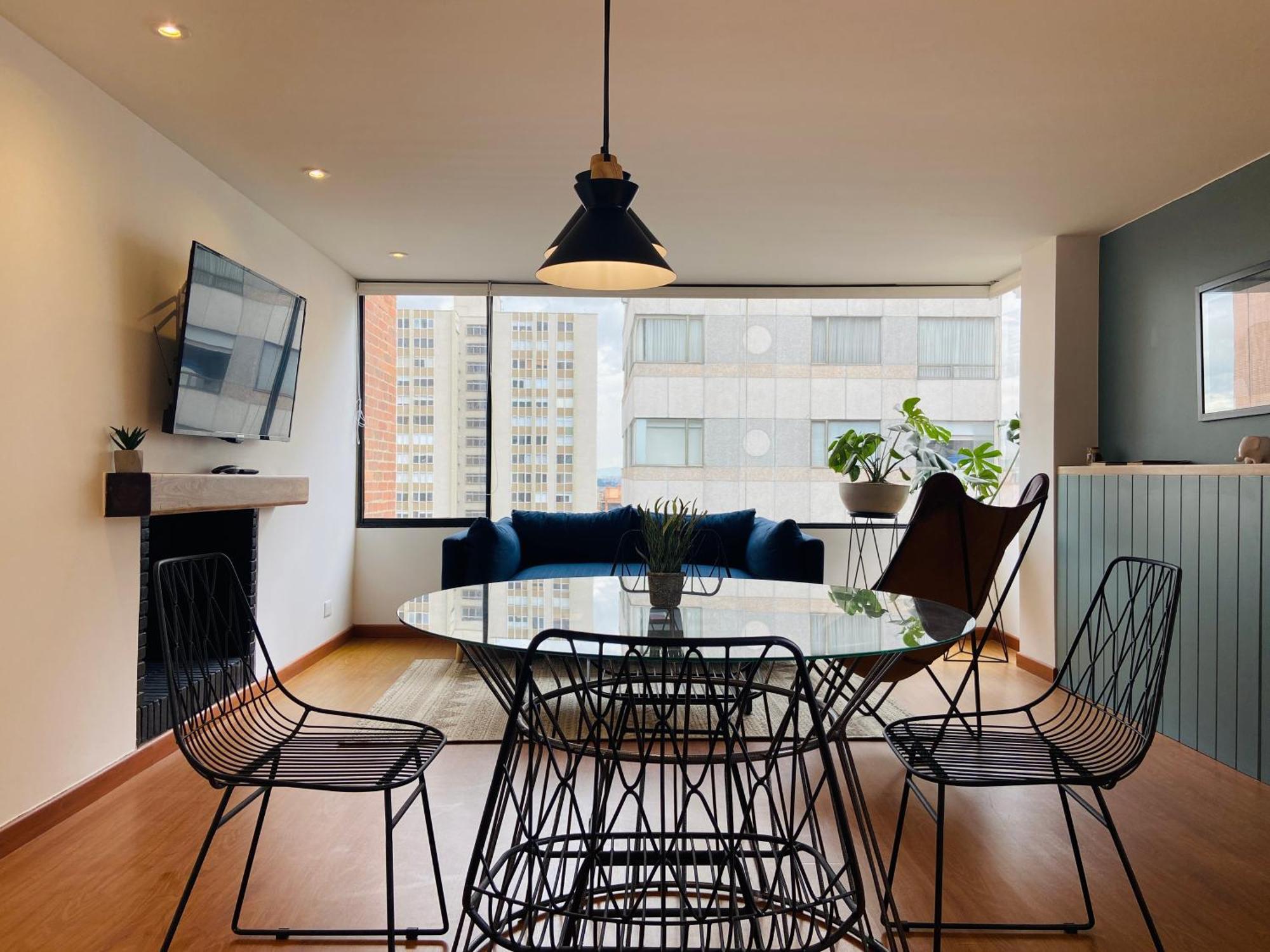 Penthouse Chicala Colombian Experience In Parque Virrey Apartment Bogota Luaran gambar