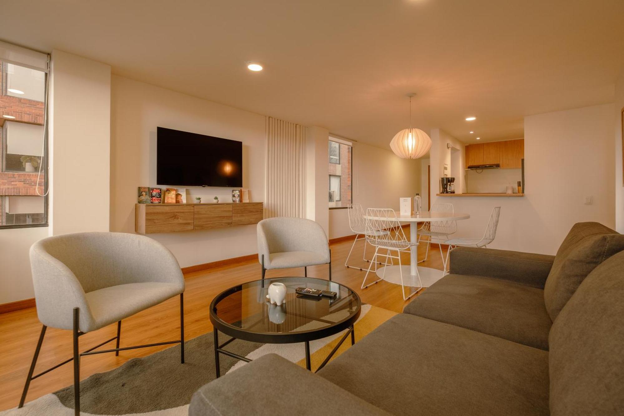 Penthouse Chicala Colombian Experience In Parque Virrey Apartment Bogota Luaran gambar
