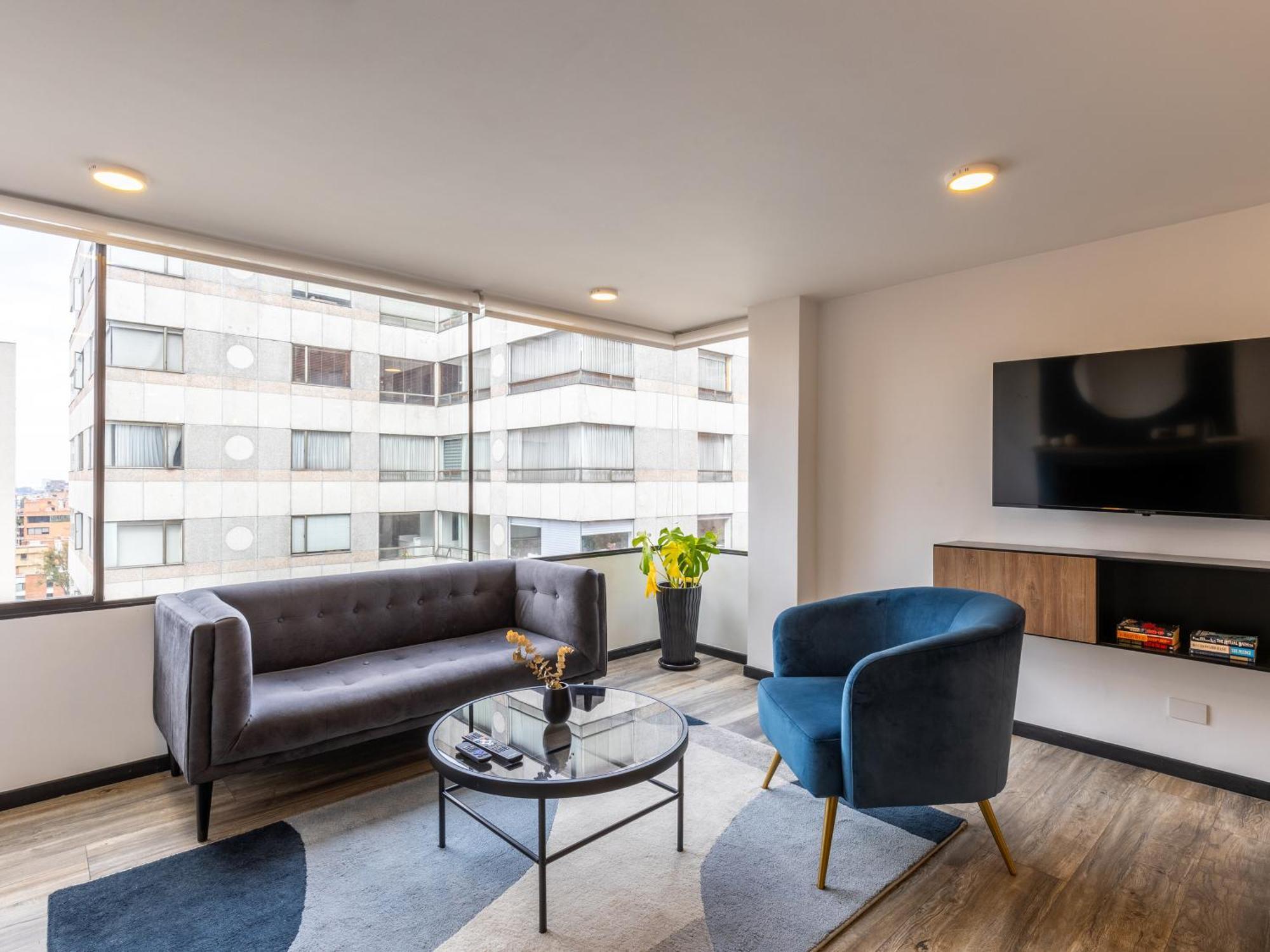 Penthouse Chicala Colombian Experience In Parque Virrey Apartment Bogota Luaran gambar
