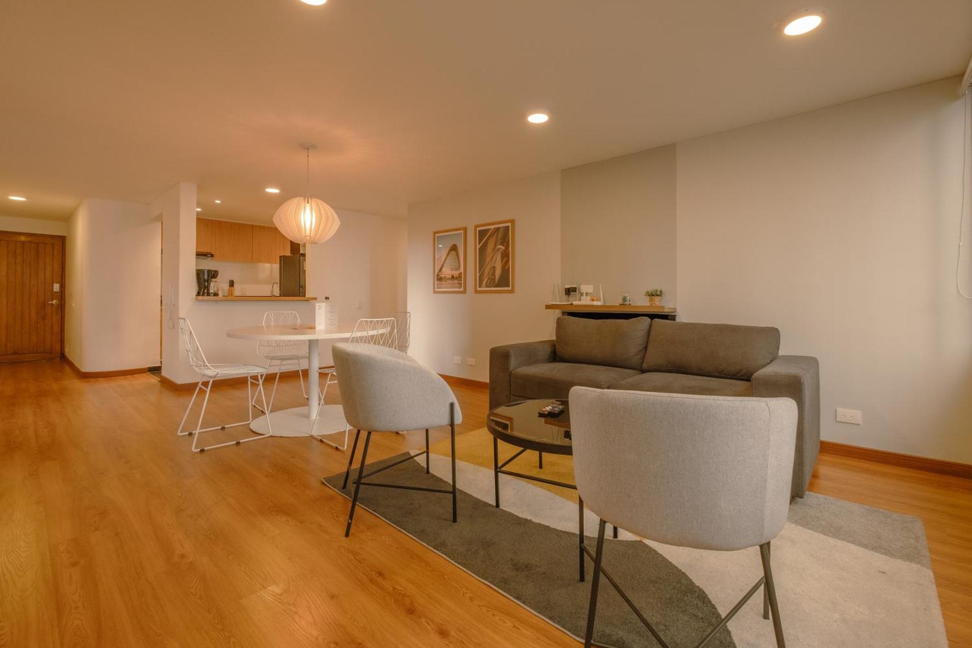 Penthouse Chicala Colombian Experience In Parque Virrey Apartment Bogota Luaran gambar