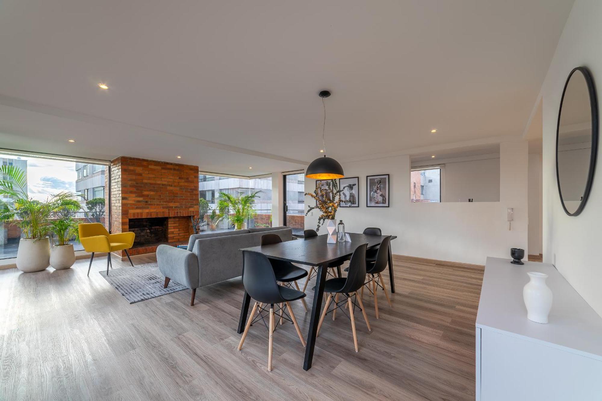 Penthouse Chicala Colombian Experience In Parque Virrey Apartment Bogota Luaran gambar