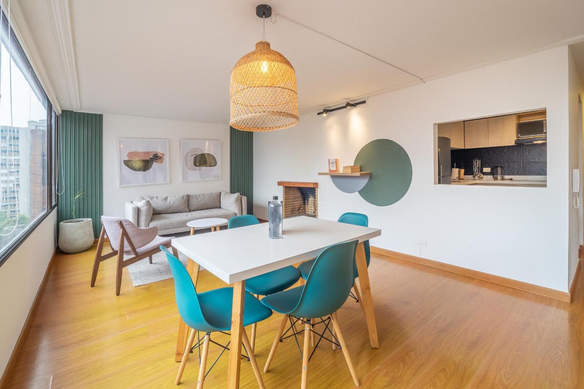 Penthouse Chicala Colombian Experience In Parque Virrey Apartment Bogota Luaran gambar